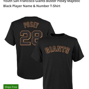 San Francisco Giants XL Tshirt Buster Posey